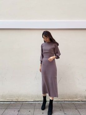 LAGUNAMOON STAFFさん（レディース・163cm）の秋コーディネート