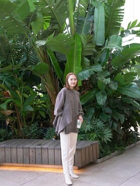 「LAGUNAMOON(LAGUNAMOON)」｜LAGUNAMOON STAFFさん（レディース・162cm）の秋コーディネート