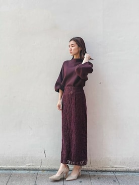 LAGUNAMOON STAFFさん（レディース・154cm）の秋コーディネート