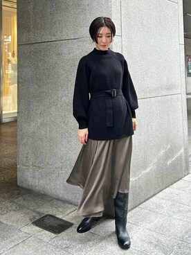 LAGUNAMOON STAFFさん(レディース・163cm)の冬コーディネート