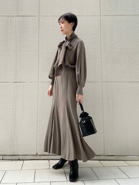 LAGUNAMOON STAFFさん（レディース・168cm）の冬コーディネート