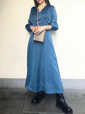 LAGUNAMOON STAFFさん（レディース・160cm）の冬コーディネート