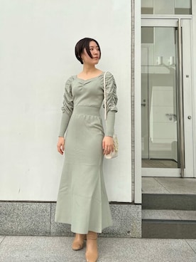 LAGUNAMOON STAFFさん（レディース・163cm）の冬コーディネート