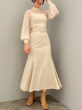 LAGUNAMOON STAFFさん（レディース・163cm）の冬コーディネート