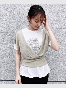 Karinさん（レディース・159cm）の夏コーディネート