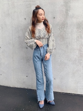 Karinさん（レディース・159cm）の秋コーディネート