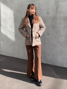 Karinさん(レディース・159cm)の秋コーディネート