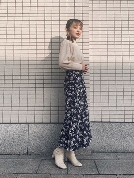 Karinさん（レディース・159cm）の秋コーディネート