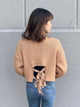 Karinさん（レディース・158cm）の冬コーディネート