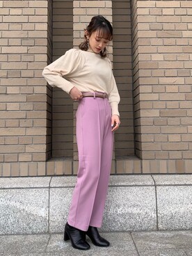 Karinさん（レディース・158cm）の冬コーディネート