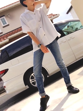 「Gc（ジーシー）のアイテム」を使った、ˊ꒳​ˋかずさん（メンズ・171cm）の夏コーディネート