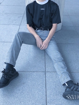 UmEさん（メンズ・175cm）の夏コーディネート