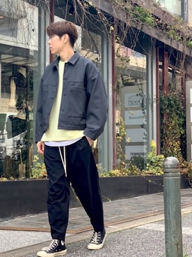 「KAZUYUKI KUMAGAI」｜「アイテム（その他）」を使った、ATTACHMENT_TAKANOさん（メンズ・184cm）の春コーディネート