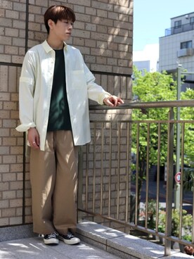 「KAZUYUKI KUMAGAI」｜「アイテム（その他）」を使った、ATTACHMENT_TAKANOさん（メンズ・184cm）の春コーディネート