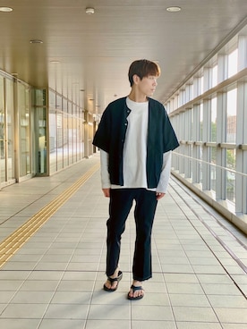 「KAZUYUKI KUMAGAI」｜「アイテム（その他）」を使った、ATTACHMENT_TAKANOさん（メンズ・184cm）の春コーディネート
