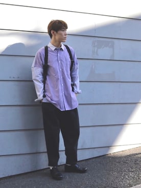 「KAZUYUKI KUMAGAI」｜「アイテム（その他）」を使った、ATTACHMENT_TAKANOさん（メンズ・184cm）の春コーディネート