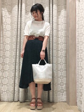 トートバッグを使った ららぽーと海老名 の人気ファッションコーディネート Wear