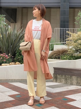 さとうさん（レディース・161cm）の春コーディネート