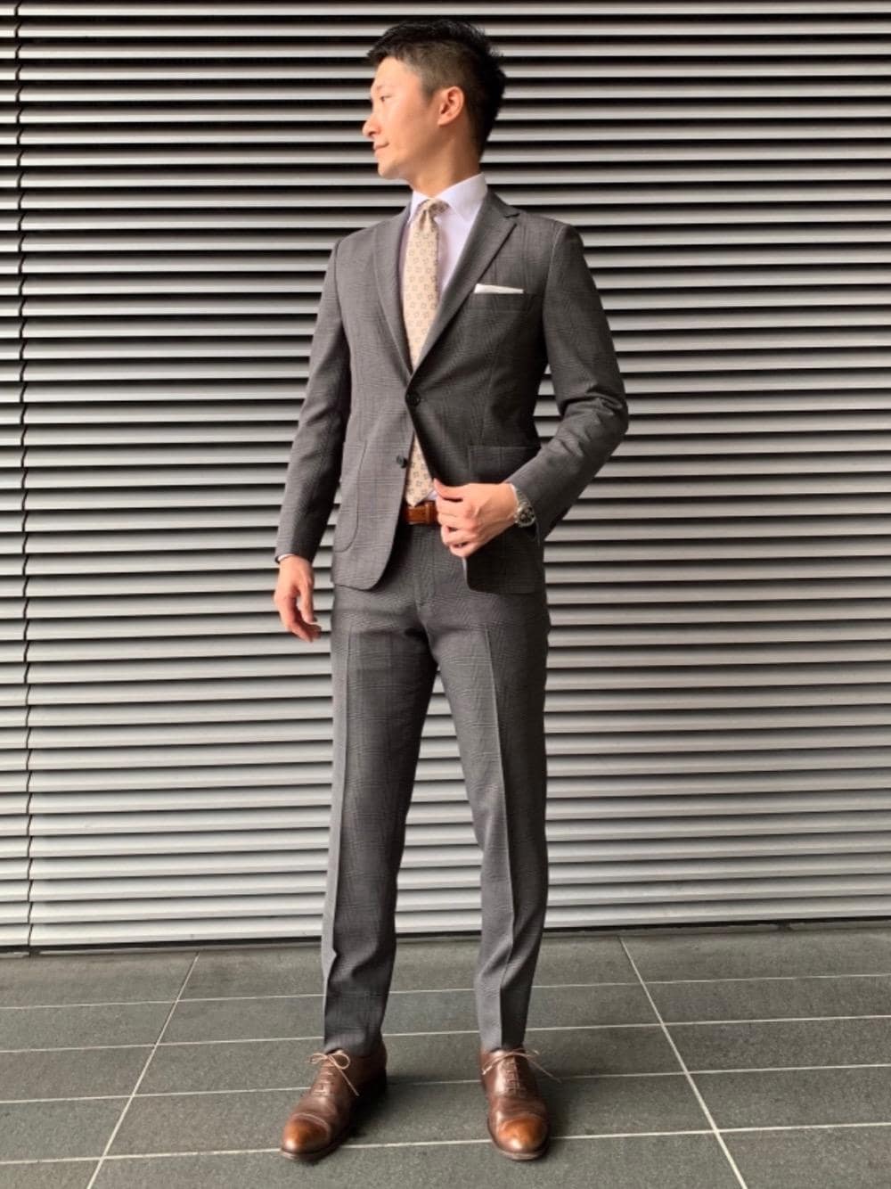 極美品 グリーンレーベルリラクシング WORK TRIP OUTFITS スーツ WORK TRIP OUTFITS GREEN LABEL RELAXING（ワークトリップアウト
