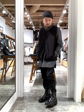 ZAWAさん(メンズ・169cm)の冬コーディネート