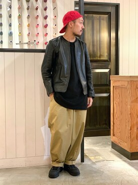「Johnbull Private labo（ジョンブルプライベートラボ）のアイテム（ジャケット/アウター）」を使った、ZAWAさん（メンズ・169cm）の冬コーディネート