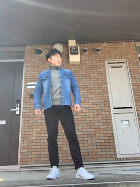 「アイテム（腕時計）」を使った、KEITAさん（メンズ・173cm・20代）の冬コーディネート