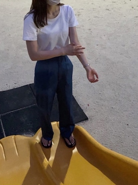 「Sister（シスター）のアイテム」を使った、1995さん（レディース・167cm）の夏コーディネート