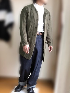 「HARVEST（ハーヴェスト）のアイテム」を使った、ペーちゃんさん（メンズ・169cm）の秋コーディネート