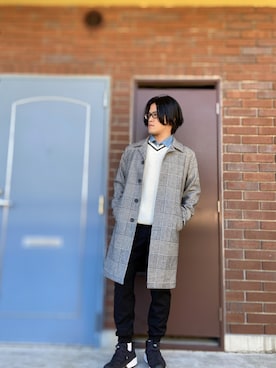 「スボーツミックス」｜「アイテム（ジャケット/アウター）」を使った、ペーちゃんさん（メンズ・169cm）の冬コーディネート