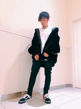 Toshiki Masudaさん（メンズ・170cm）の冬コーディネート