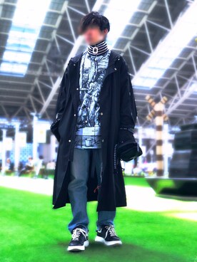 「L.H.P（エルエイチピー）のアイテム（ジャケット/アウター）」を使った、Toshiki Masudaさん（メンズ・170cm）の春コーディネート