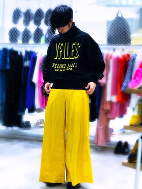 「VFiles（ブイファイルズ）のアイテム」を使った、Toshiki Masudaさん（メンズ・170cm）の春コーディネート