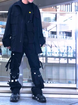 「D.TT.K（ディティーティーケー）のアイテム」を使った、Toshiki Masudaさん（メンズ・170cm）の春コーディネート