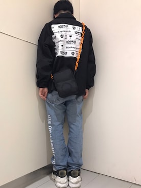 「DANKE SCHON（ダンケシェーン）のアイテム（バッグ）」を使った、Toshiki Masudaさん（メンズ・170cm）の夏コーディネート