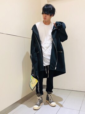 「DANKE SCHON（ダンケシェーン）のアイテム（バッグ）」を使った、Toshiki Masudaさん（メンズ・170cm）の夏コーディネート