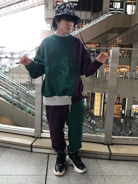 「Little sunny bite（リトルサニーバイト）のアイテム」を使った、Toshiki Masudaさん（メンズ・170cm）の秋コーディネート
