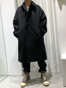 「L.H.P Private Brand（エルエイチピープライベートブランド）のアイテム（ジャケット/アウター）」を使った、Toshiki Masudaさん（メンズ・170cm）の冬コーディネート