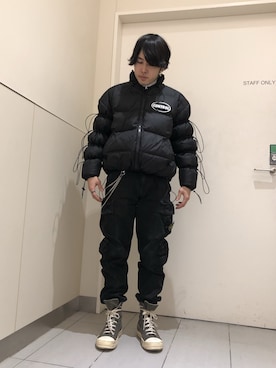 「Ctr1（コントロール）のアイテム（ジャケット/アウター）」を使った、Toshiki Masudaさん（メンズ・170cm）の冬コーディネート
