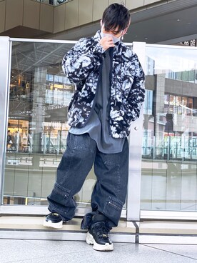 「thisisneverthat（ディスイズネバーザット）のアイテム（ジャケット/アウター）」を使った、Toshiki Masudaさん（メンズ・170cm）の秋コーディネート