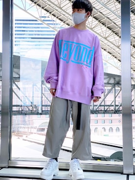 「mindseeker（マインドシーカー）のアイテム」を使った、Toshiki Masudaさん（メンズ・170cm）の秋コーディネート