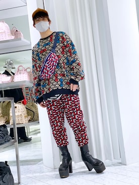 「MCM（エムシーエム）のアイテム（帽子）」を使った、Toshiki Masudaさん（メンズ・170cm）の秋コーディネート