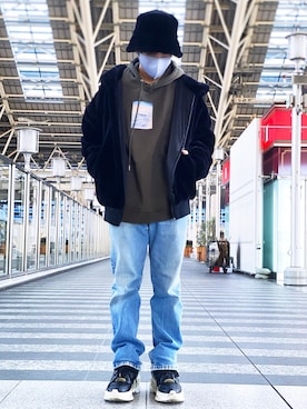 Toshiki Masudaさん（メンズ・170cm）の冬コーディネート