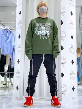 「L.H.P（エルエイチピー）のアイテム（シューズ）」を使った、Toshiki Masudaさん（メンズ・170cm）の冬コーディネート