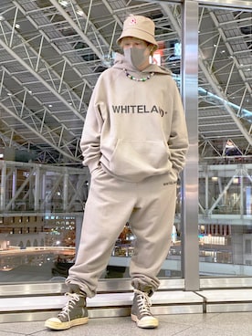 「KaneZ（ケインズ）のアイテム」を使った、Toshiki Masudaさん（メンズ・170cm）の冬コーディネート