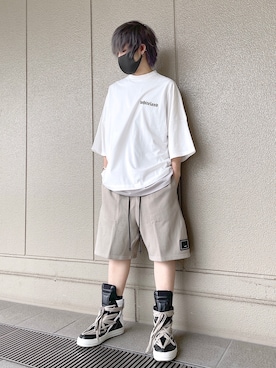 「L.H.P（エルエイチピー）のアイテム（トップス）」を使った、Toshiki Masudaさん（メンズ・170cm）の夏コーディネート