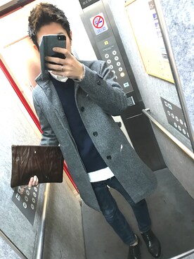 ニット セーターを使った 渡部篤郎 の人気ファッションコーディネート Wear