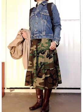 Mhl エムエイチエル のデジタル腕時計を使った人気ファッションコーディネート Wear