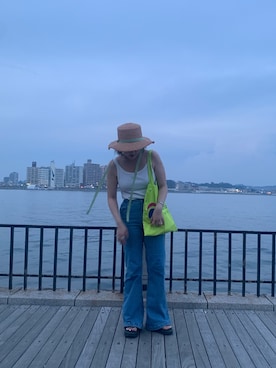 aineさん（レディース・160cm）の夏コーディネート