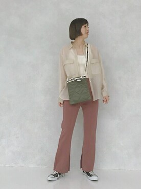 夏子さん（レディース・169cm）の冬コーディネート