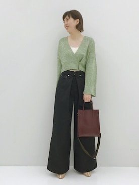 夏子さん(レディース・169cm)の春コーディネート